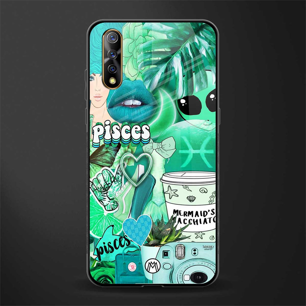 pisces aesthetic collage glass case for vivo z1x image