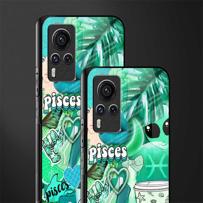 pisces aesthetic collage glass case for vivo x60 pro image-2