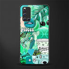 pisces aesthetic collage glass case for vivo v19 image