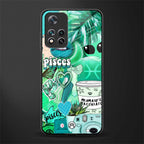 pisces aesthetic collage glass case for poco m4 pro 5g image