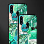 pisces aesthetic collage glass case for samsung galaxy a20s image-2