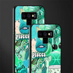 pisces aesthetic collage glass case for samsung galaxy note 9 image-2