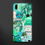 pisces aesthetic collage glass case for vivo v11 pro image
