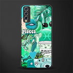 pisces aesthetic collage glass case for vivo y20i vivo y20t image