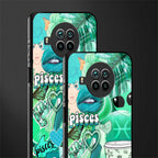 pisces aesthetic collage glass case for mi 10i image-2