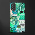 pisces aesthetic collage glass case for redmi 9 power image