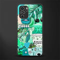 pisces aesthetic collage glass case for redmi note 10 image
