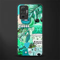 pisces aesthetic collage glass case for redmi note 10 pro image
