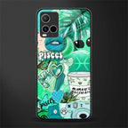 pisces aesthetic collage glass case for vivo y21t image