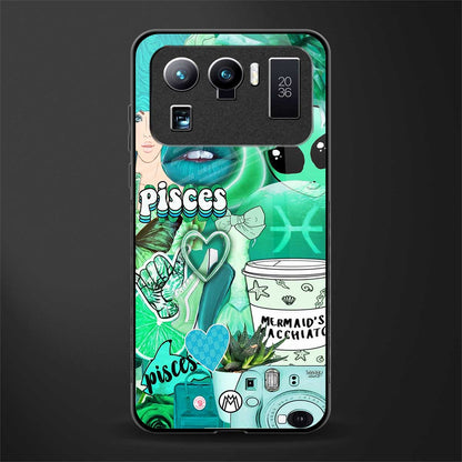pisces aesthetic collage glass case for mi 11 ultra 5g image