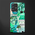 pisces aesthetic collage glass case for vivo v23 5g image