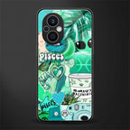 pisces aesthetic collage back phone cover | glass case for oppo f21 pro 5g