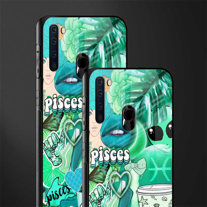 pisces aesthetic collage glass case for samsung a21 image-2