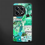 pisces aesthetic collage back phone cover | glass case for oneplus 11r