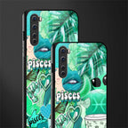 pisces aesthetic collage glass case for oneplus nord ac2001 image-2