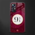 platform nine and three-quarters back phone cover | glass case for xiaomi 12 pro