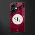 platform nine and three-quarters back phone cover | glass case for oneplus nord ce 3 lite