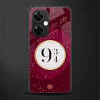 platform nine and three-quarters back phone cover | glass case for oneplus nord ce 3 lite
