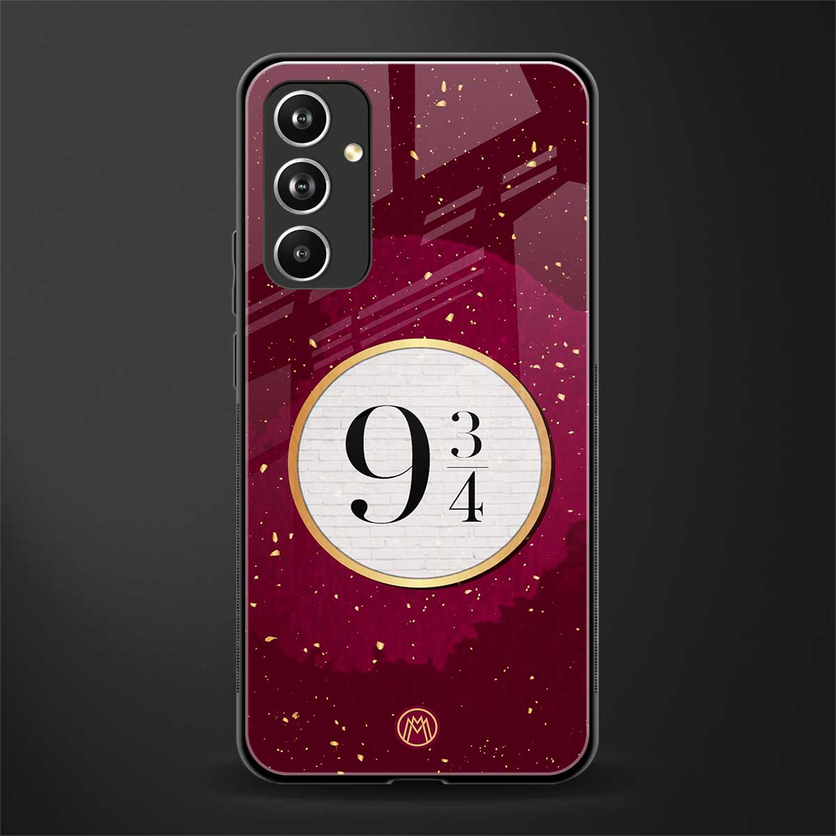 platform nine and three-quarters back phone cover | glass case for samsung galaxy a54 5g
