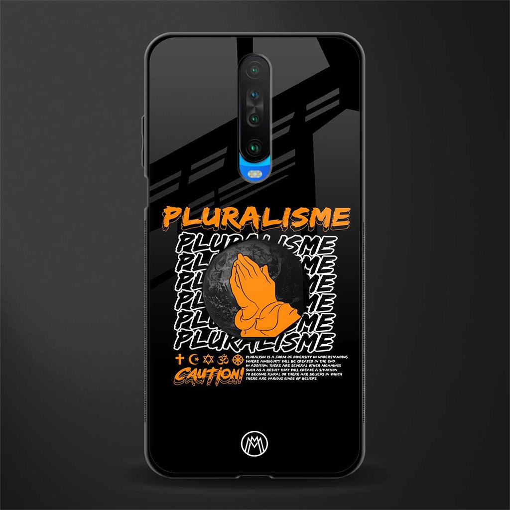 pluralisme glass case for poco x2 image