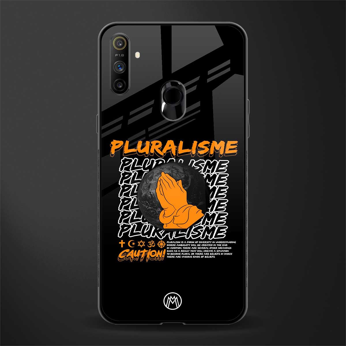 pluralisme glass case for realme narzo 10a image