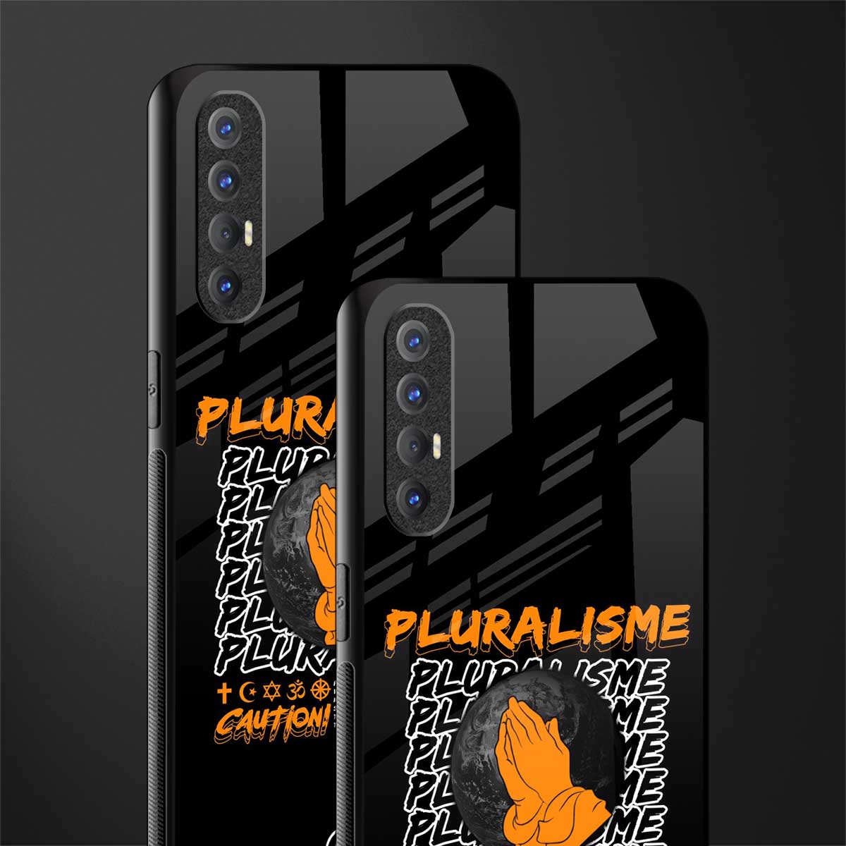 pluralisme glass case for oppo reno 3 pro image-2