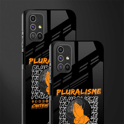 pluralisme glass case for samsung galaxy m31s image-2