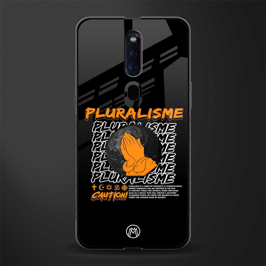 pluralisme glass case for oppo f11 pro image