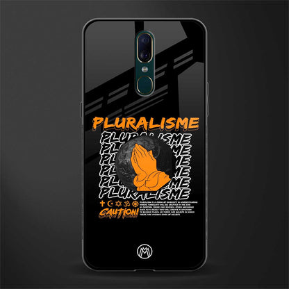 pluralisme glass case for oppo a9 image