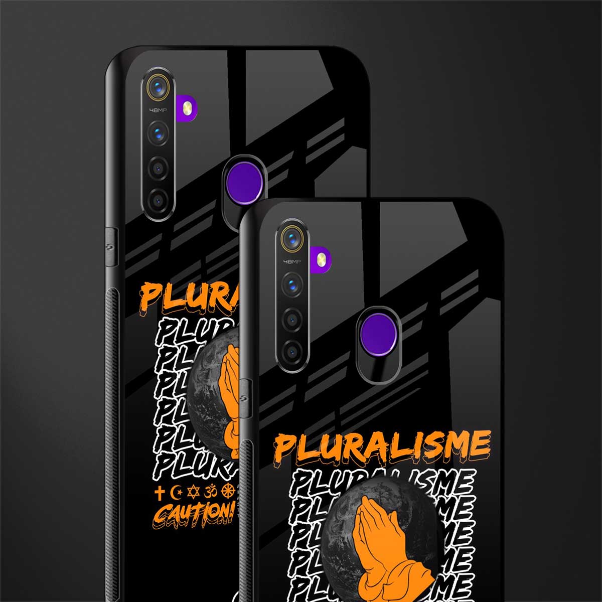 pluralisme glass case for realme 5 pro image-2