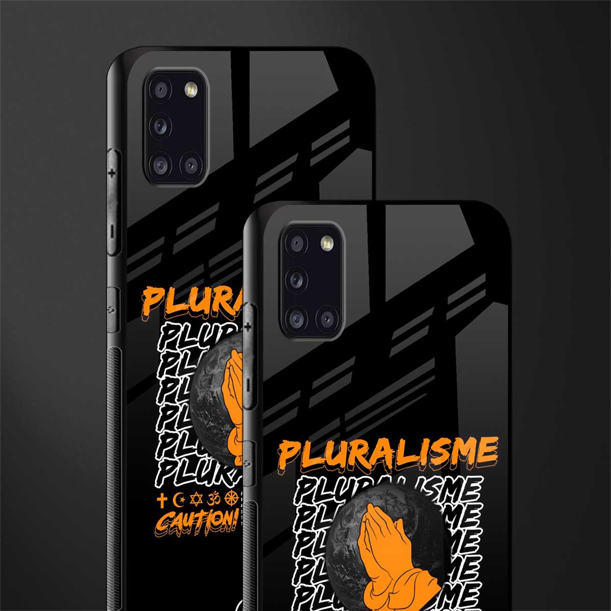 pluralisme glass case for samsung galaxy a31 image-2