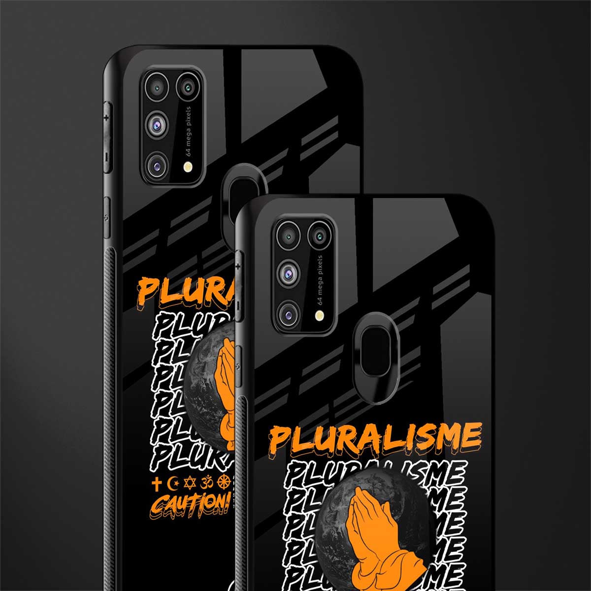 pluralisme glass case for samsung galaxy f41 image-2