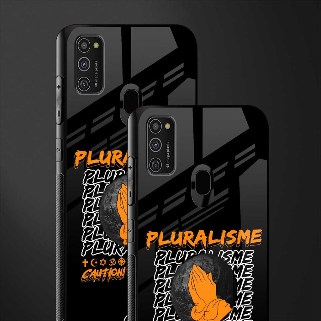 pluralisme glass case for samsung galaxy m30s image-2