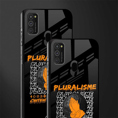 pluralisme glass case for samsung galaxy m30s image-2