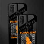 pluralisme glass case for samsung galaxy m21 image-2