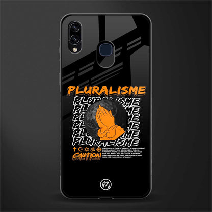 pluralisme glass case for samsung galaxy a30 image