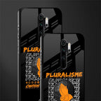pluralisme glass case for redmi note 8 pro image-2