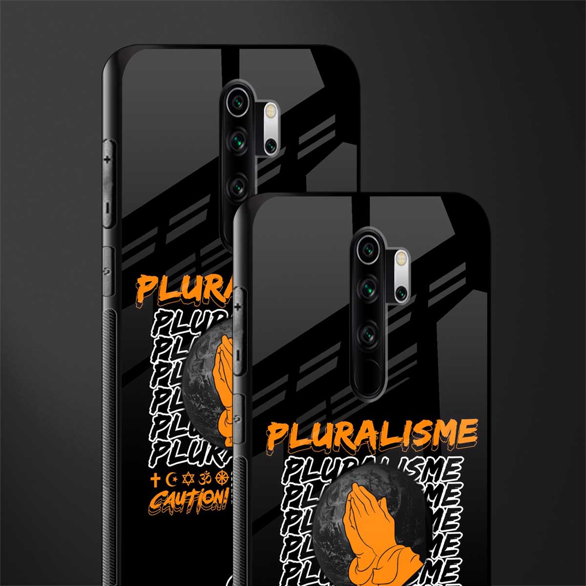 pluralisme glass case for redmi note 8 pro image-2