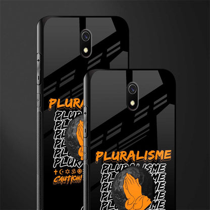 pluralisme glass case for redmi 8a image-2