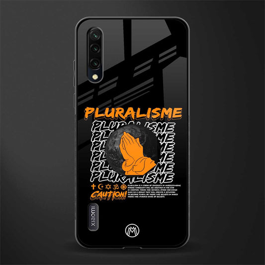 pluralisme glass case for mi a3 redmi a3 image