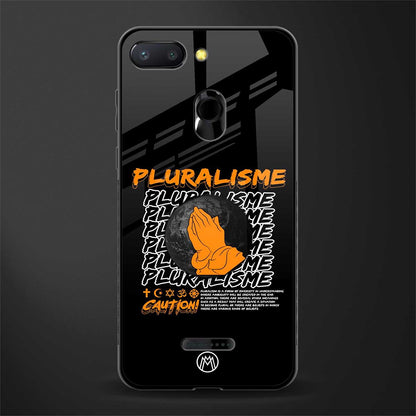 pluralisme glass case for redmi 6 image