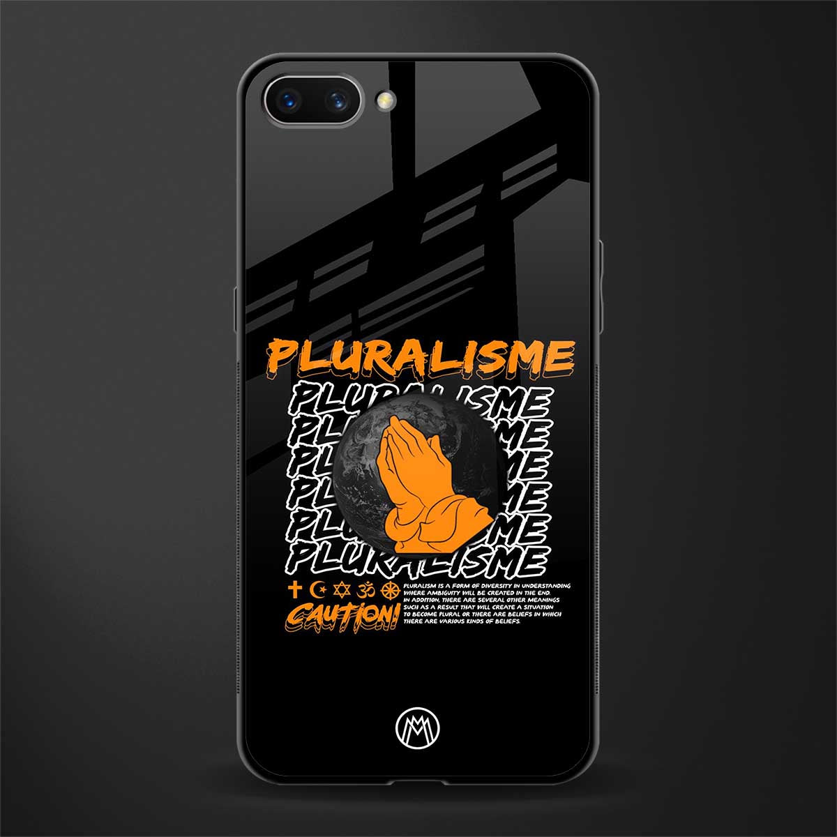 pluralisme glass case for realme c1 image