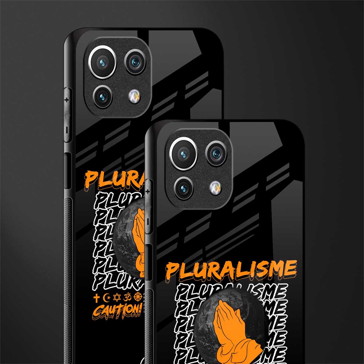 pluralisme glass case for mi 11 lite image-2