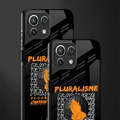 pluralisme glass case for mi 11 lite image-2