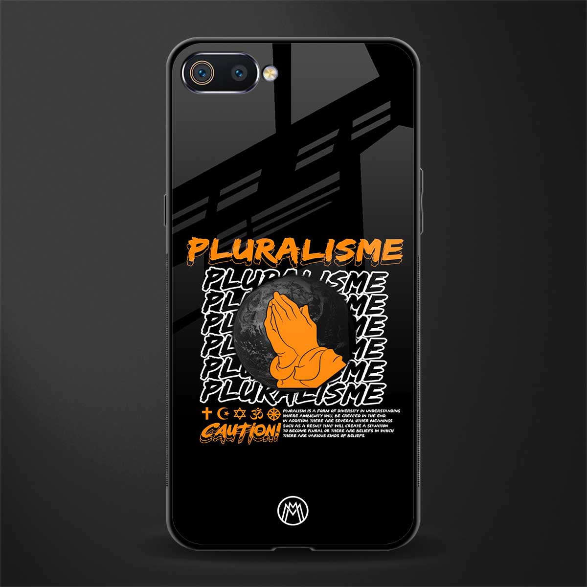 pluralisme glass case for realme c2 image