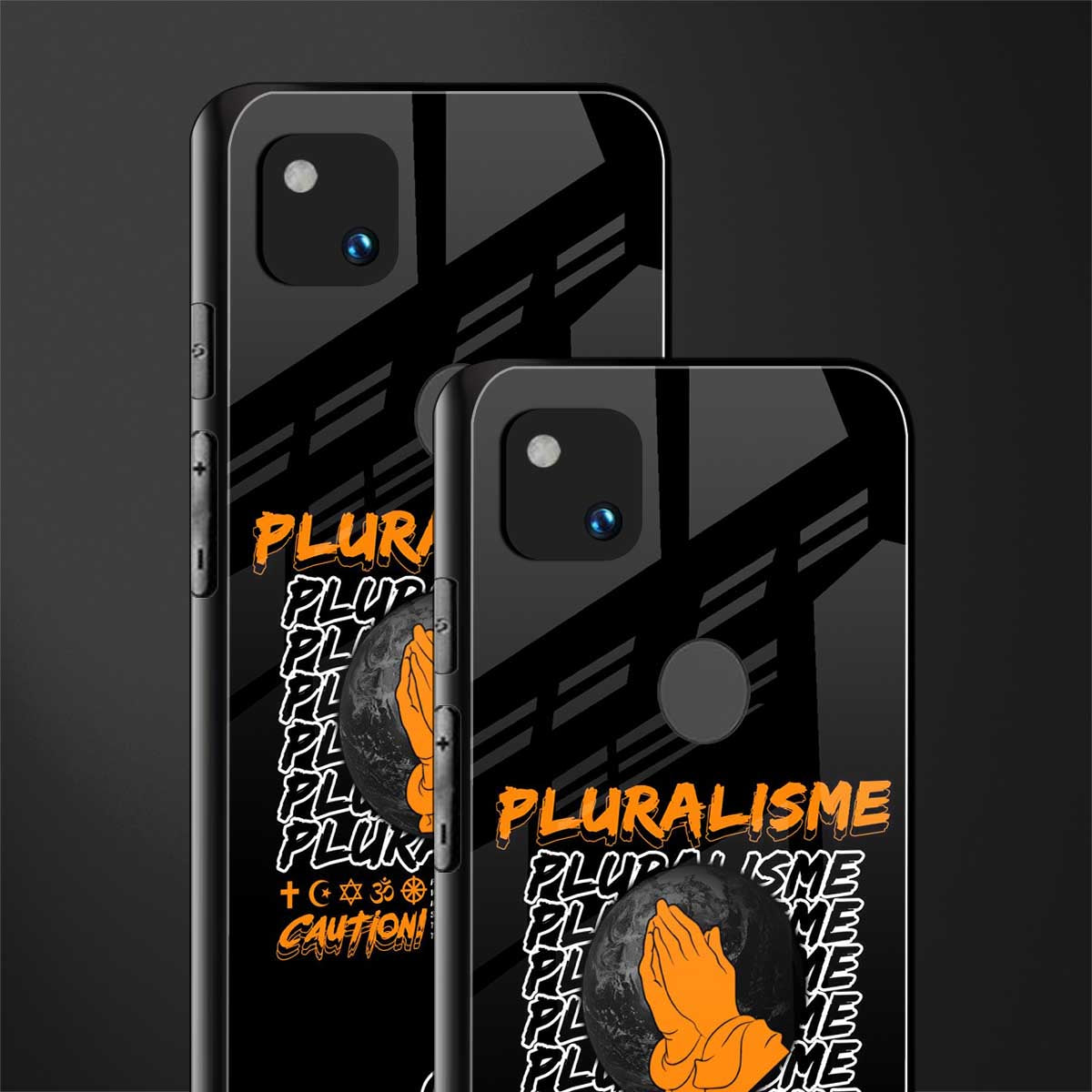 pluralisme back phone cover | glass case for google pixel 4a 4g