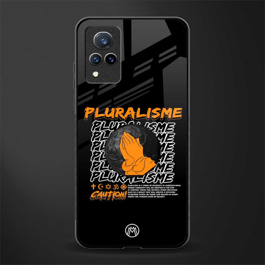 pluralisme glass case for vivo v21 5g image