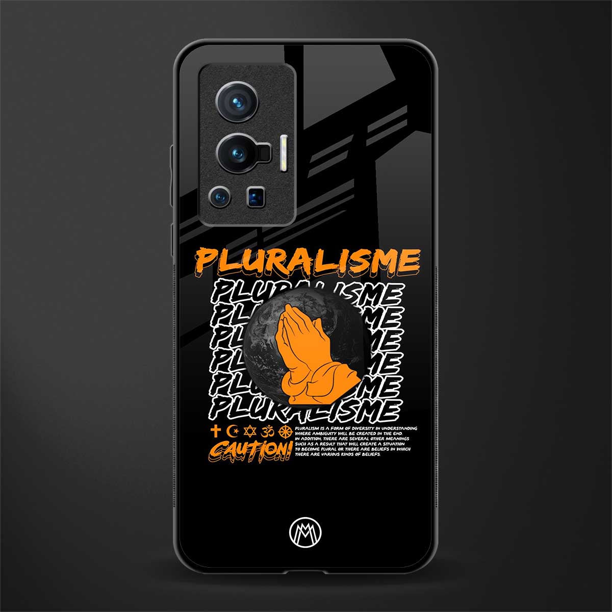 pluralisme glass case for vivo x70 pro image