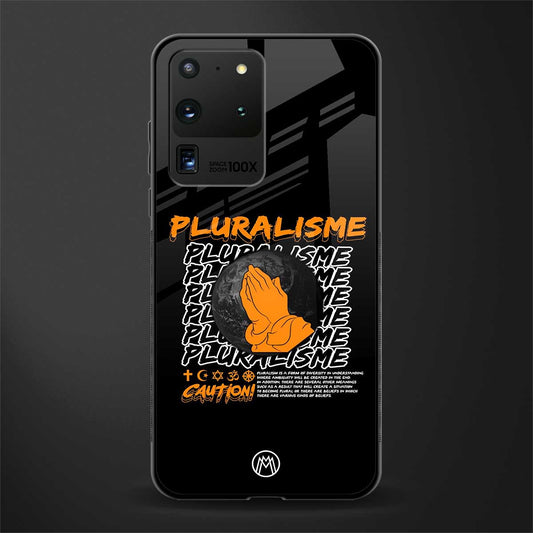 pluralisme glass case for samsung galaxy s20 ultra image