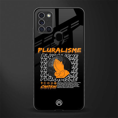 pluralisme glass case for samsung galaxy a21s image